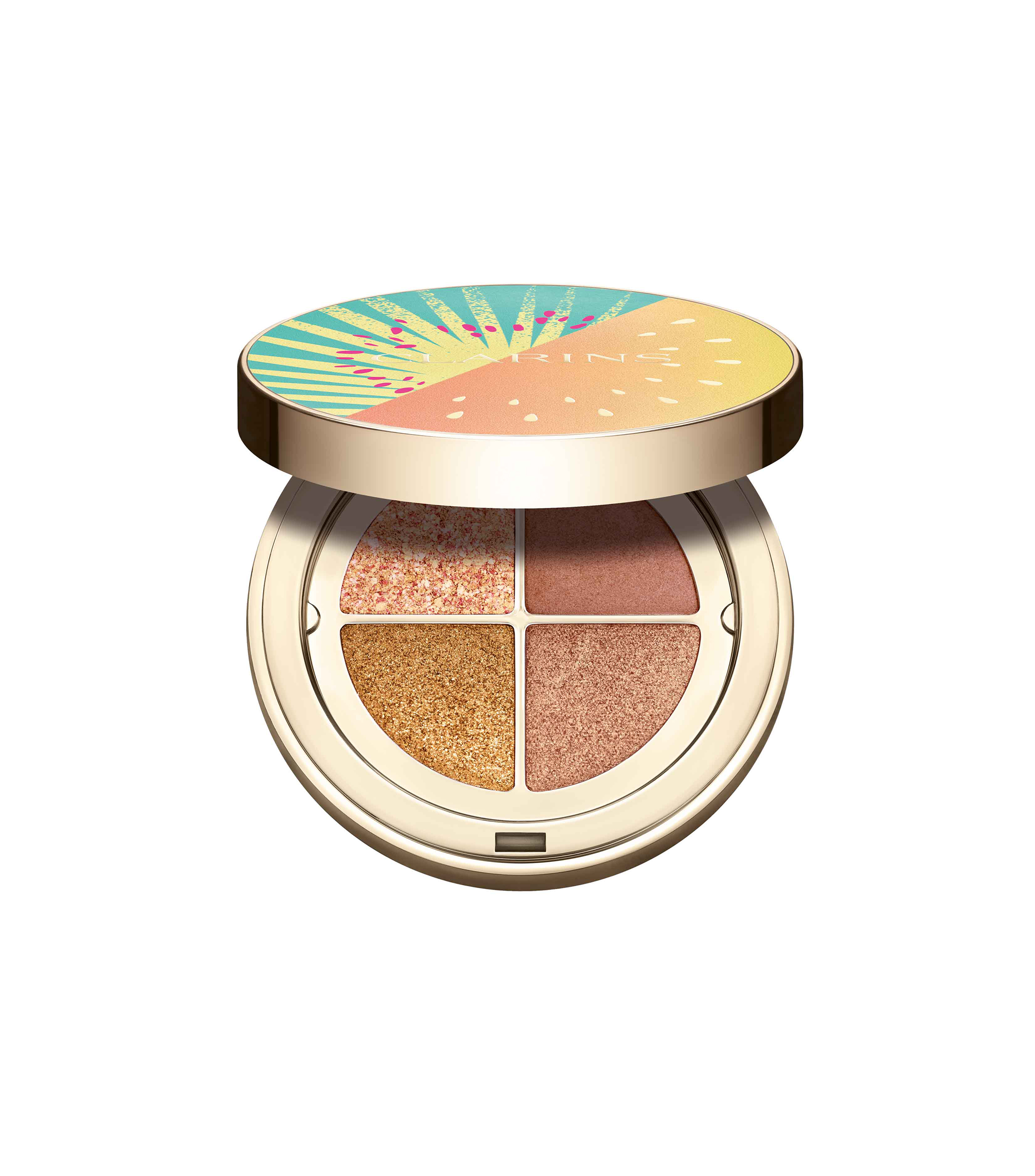 Clarins Sombras Ombre 4 Couleurs Golden Hour, 4.2 gr El